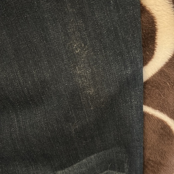 Grace jeans there is spot on the front thigh from a sticker BB had on the jeans. - Picture 4 of 6